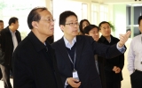 天津市濱海高新區工委榮建勛書記蒞臨天友天津公司參觀指導